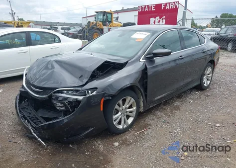 2015 Chrysler 200 Limited from USA, damaged, VIN 1C3CCCAB0FN628985